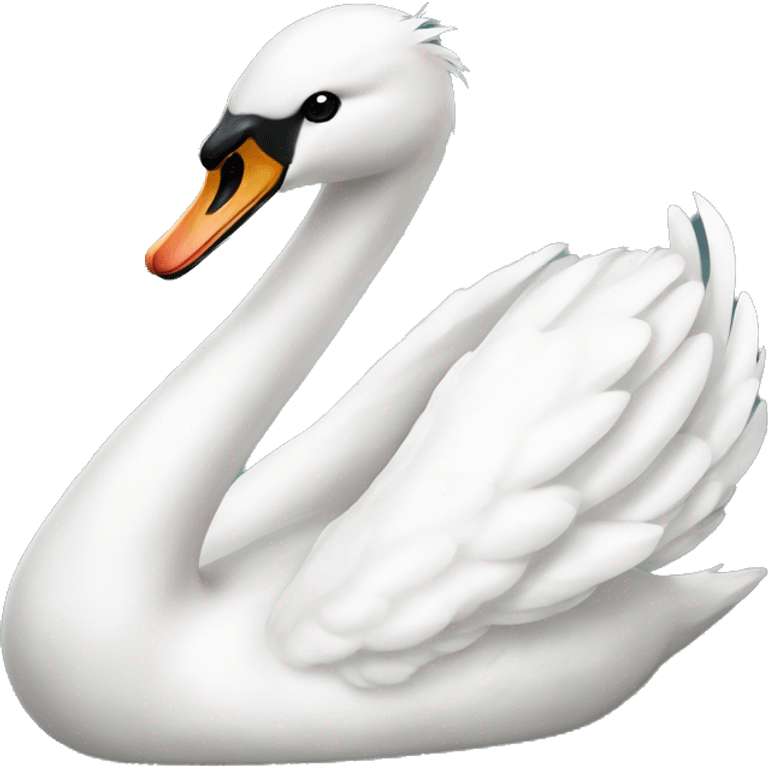 White swan emoji