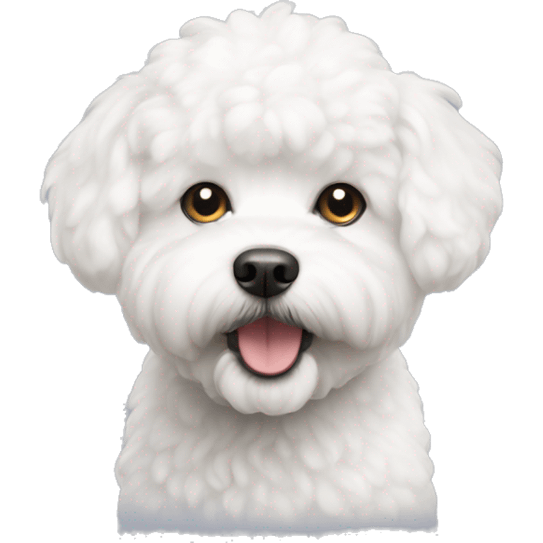 Dog bichon emoji