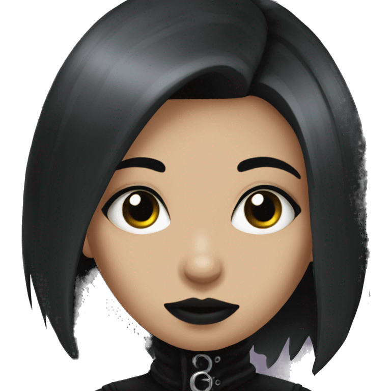 goth girl emoji