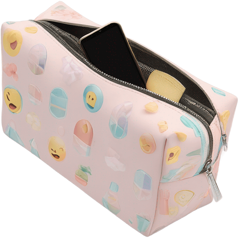 aesthetic cosmetic bag emoji