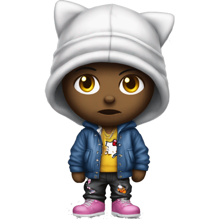 Thug hello kitty  emoji