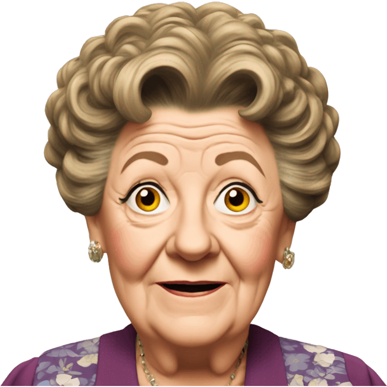 Hilda Ogden coronation street emoji