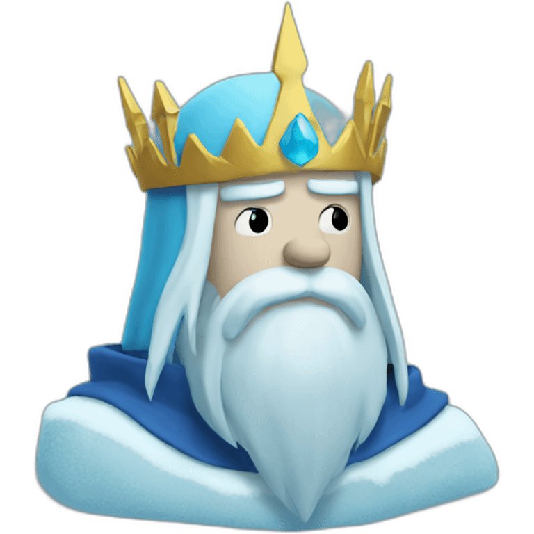 The ice king from Adventure time emoji