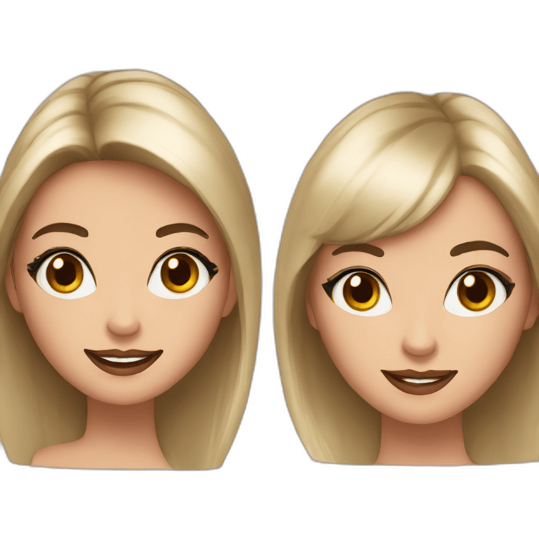 Audrey and Micka emoji