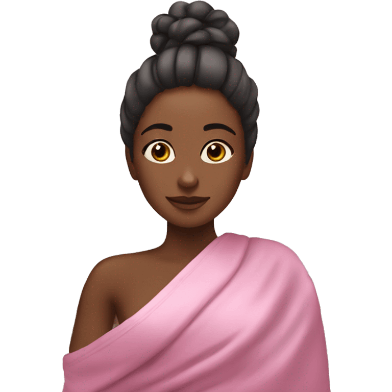 A girl at the spa emoji