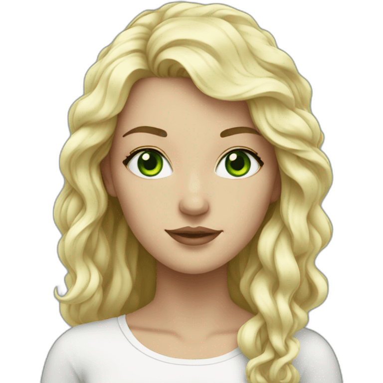 white-women-greeneyes emoji