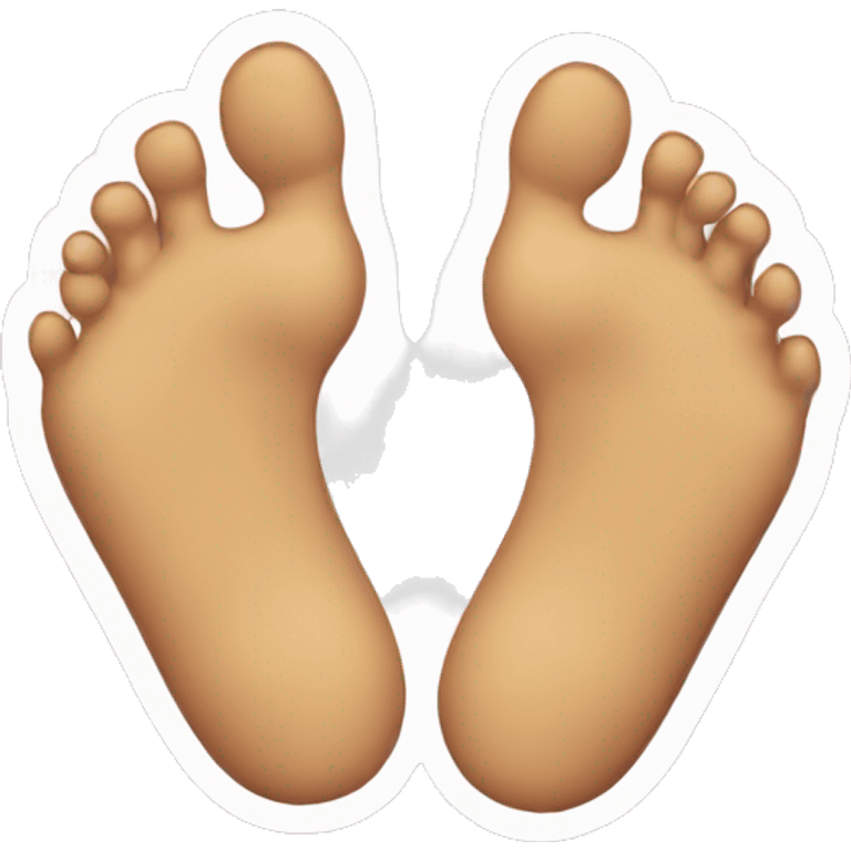 Feet heel emoji