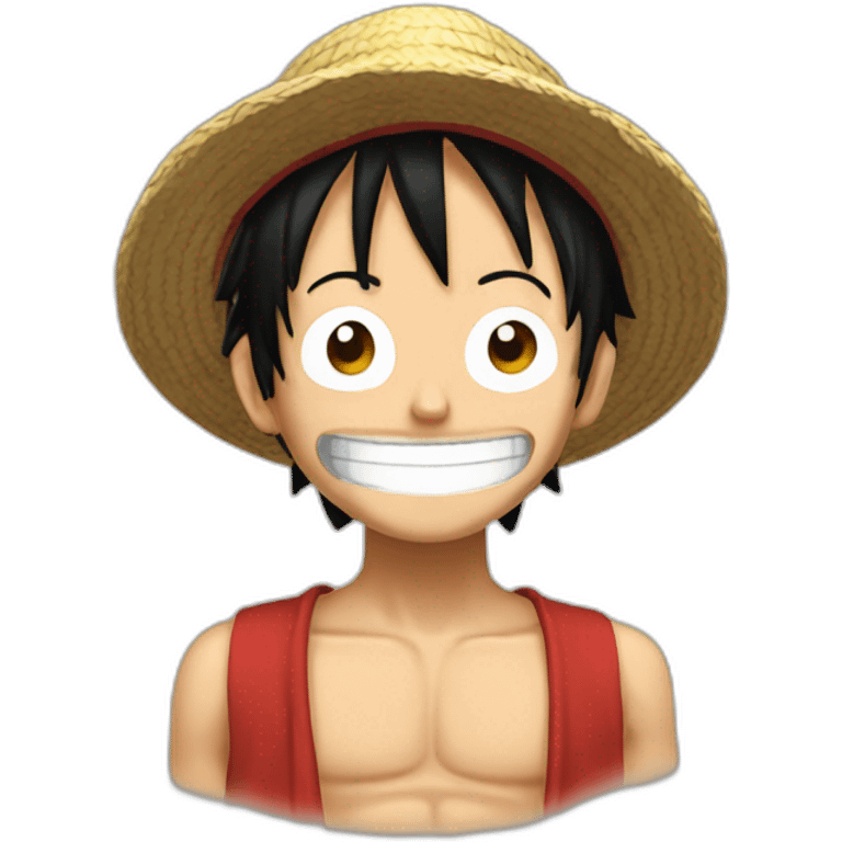 Luffy emoji