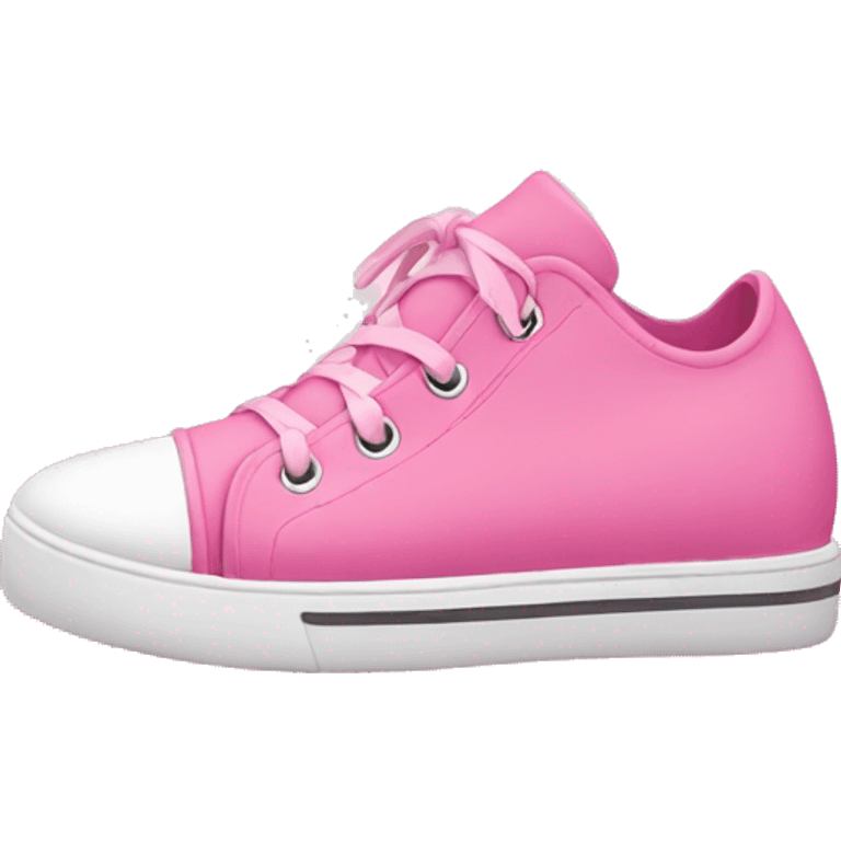 cute pink shoes emoji