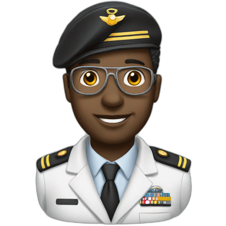 Airbus Black pilot emoji