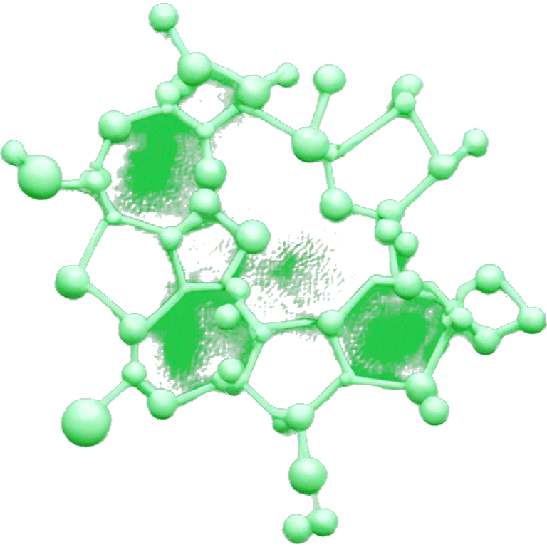 chemical compound green emoji