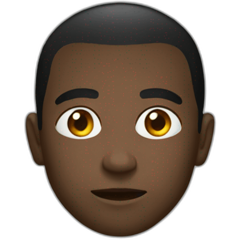 Black m emoji