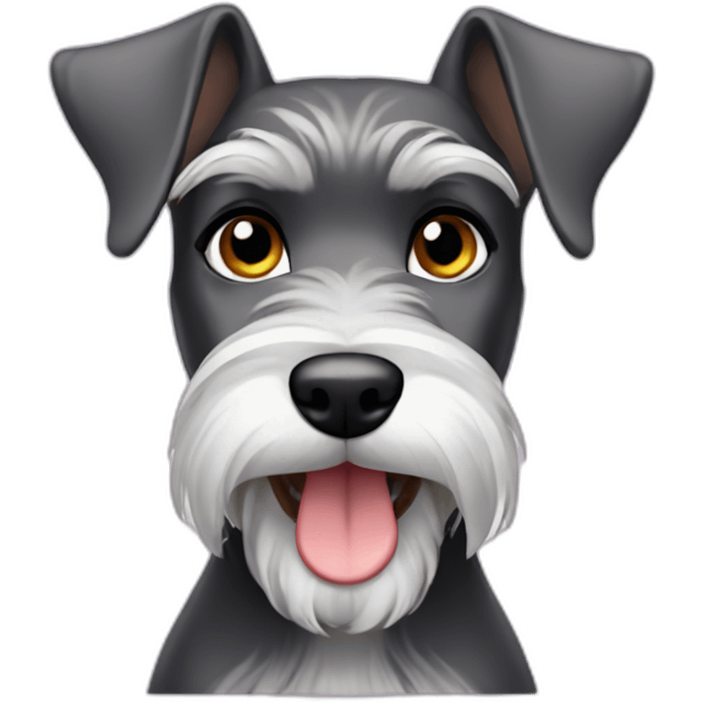 Schnauzer hembra emoji