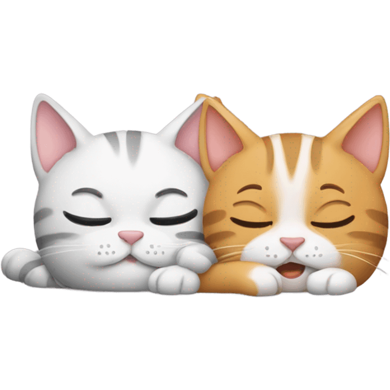 Kitty kissing emoji