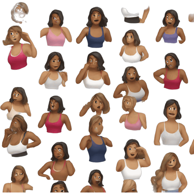 Sports bra emoji