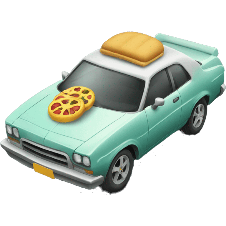 Car eat emoji