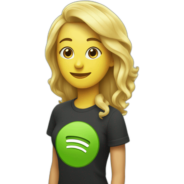 Le logo officiel de Spotify  emoji