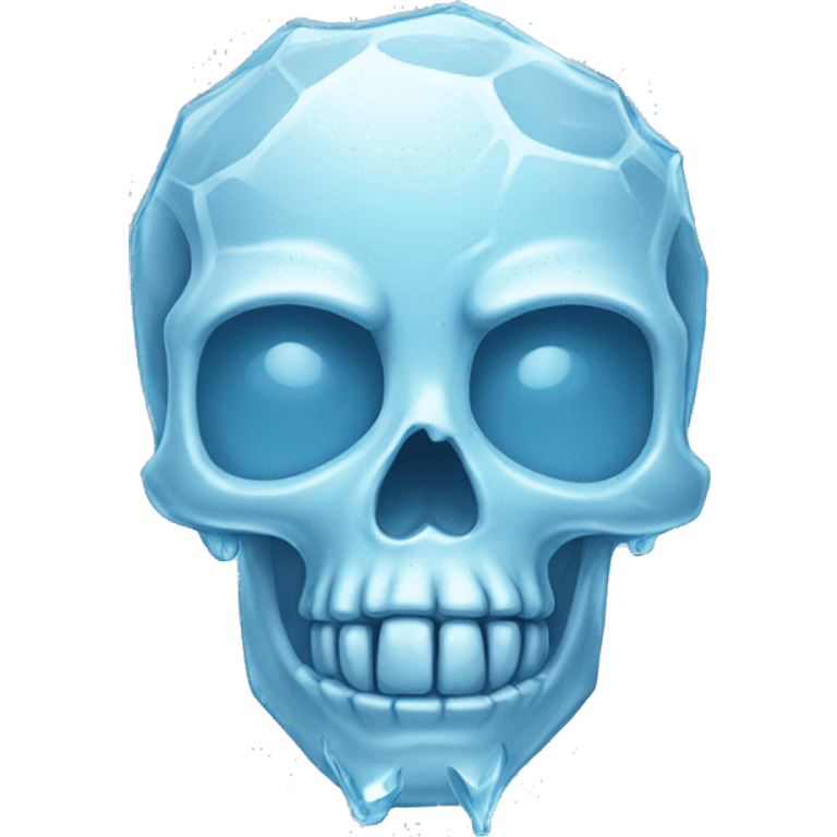 Ice Skull emoji