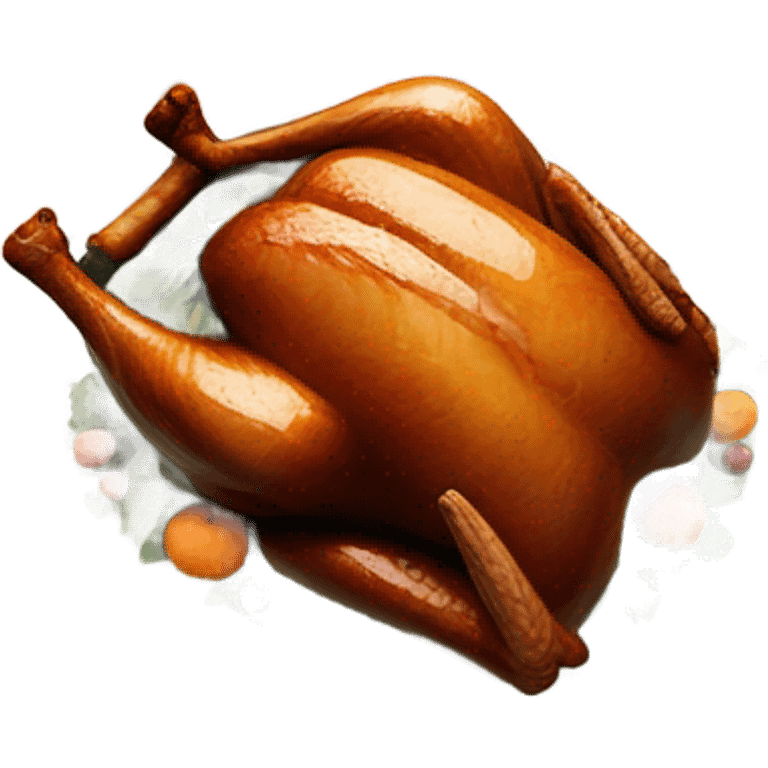 Thanksgiving party emoji