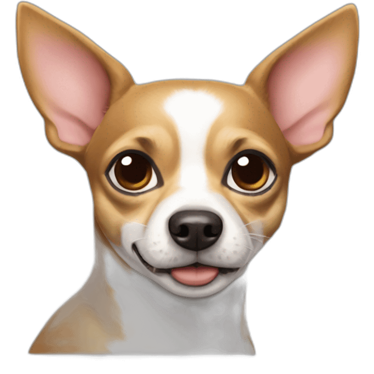 chihuahua rat terrier mix dog emoji