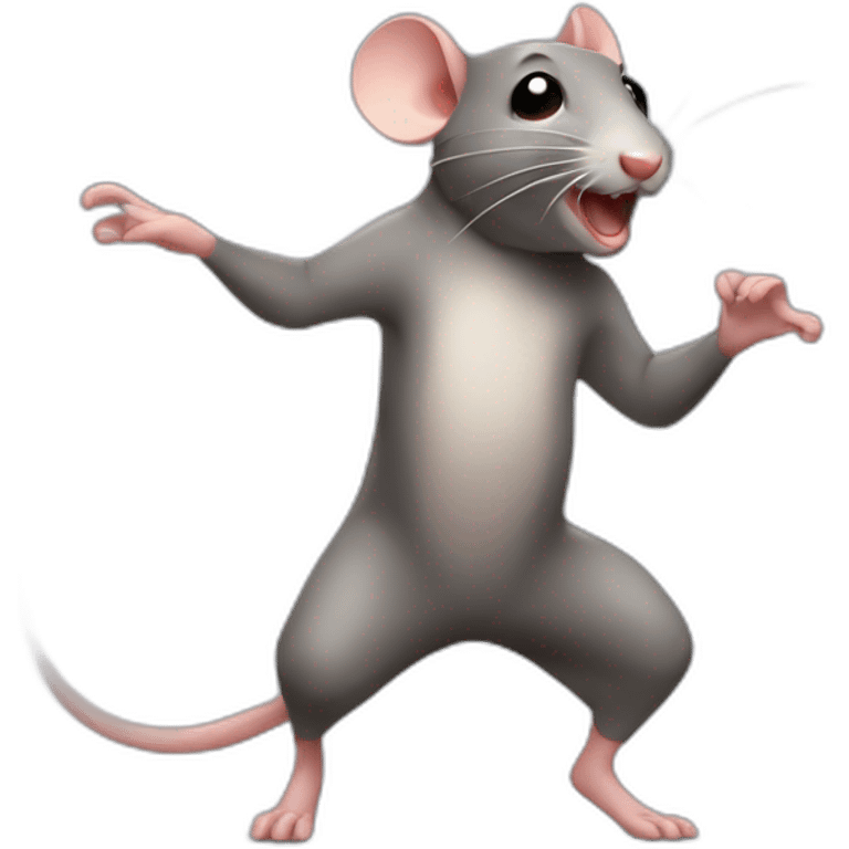 rat qui danse  emoji