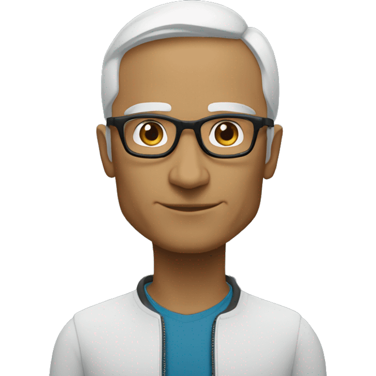 Satya Nadella being brave emoji