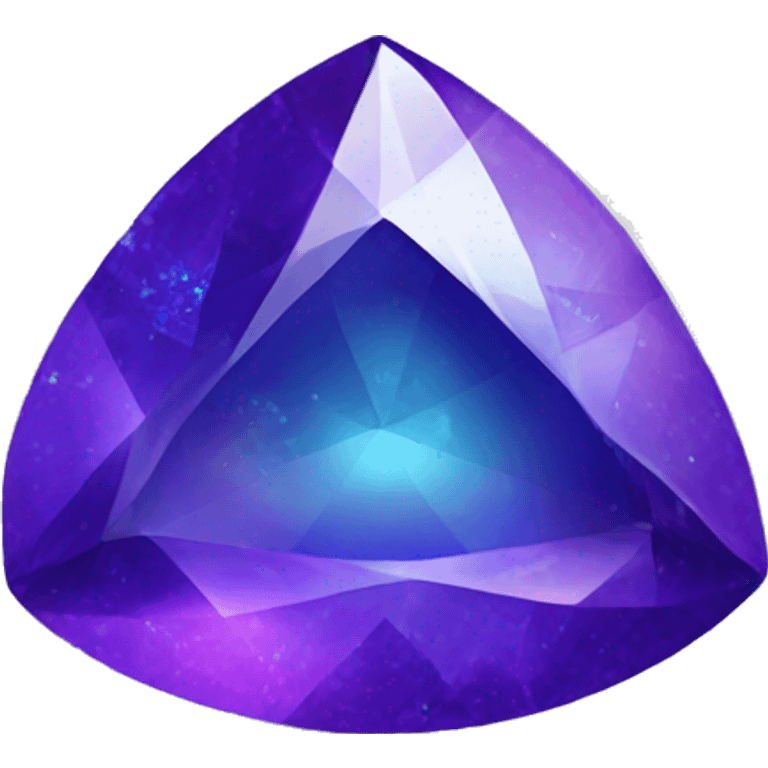 Purple jewel with blue inclusions  emoji