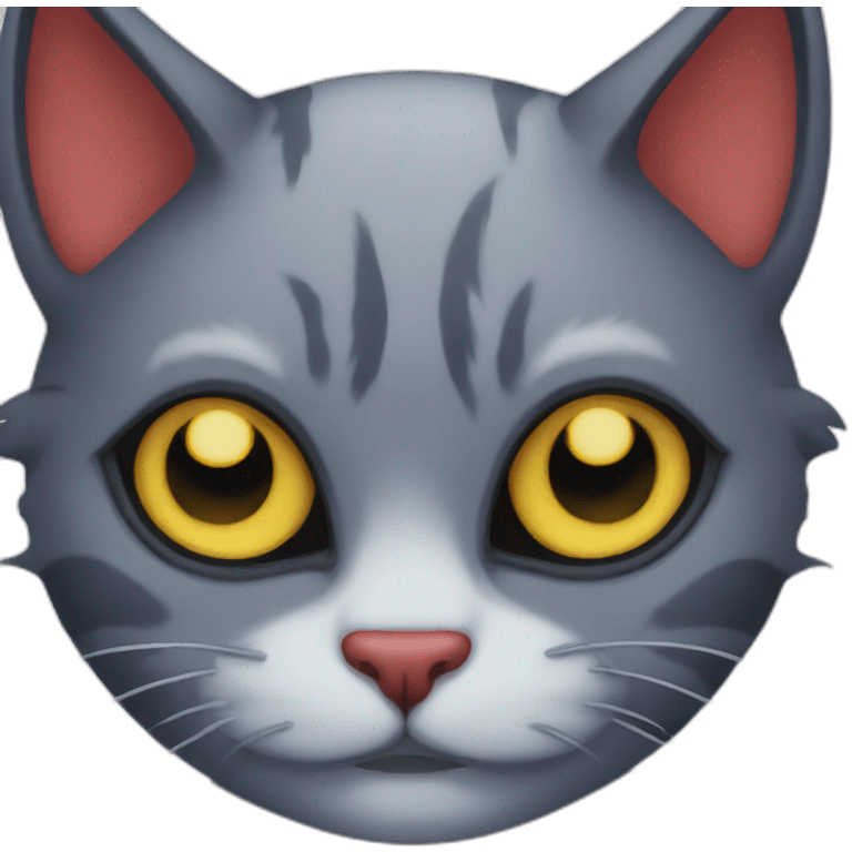 Demon cat emoji