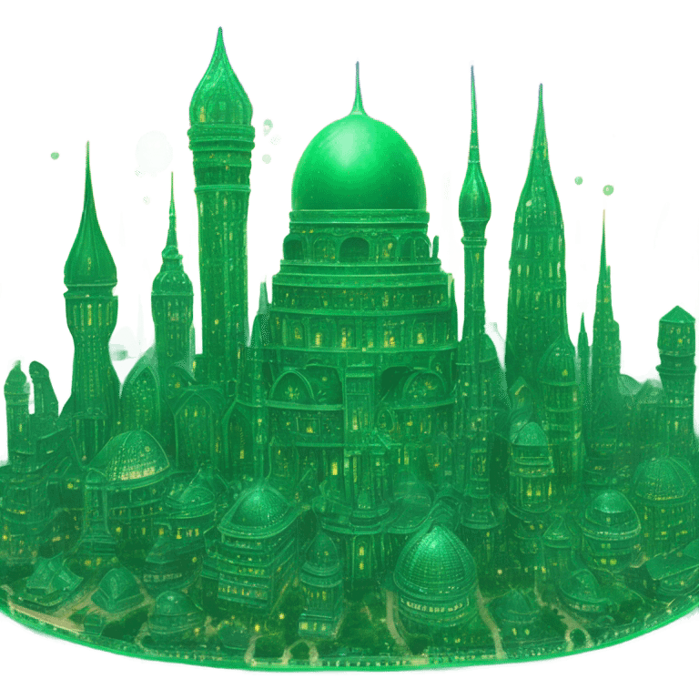 Emerald city emoji