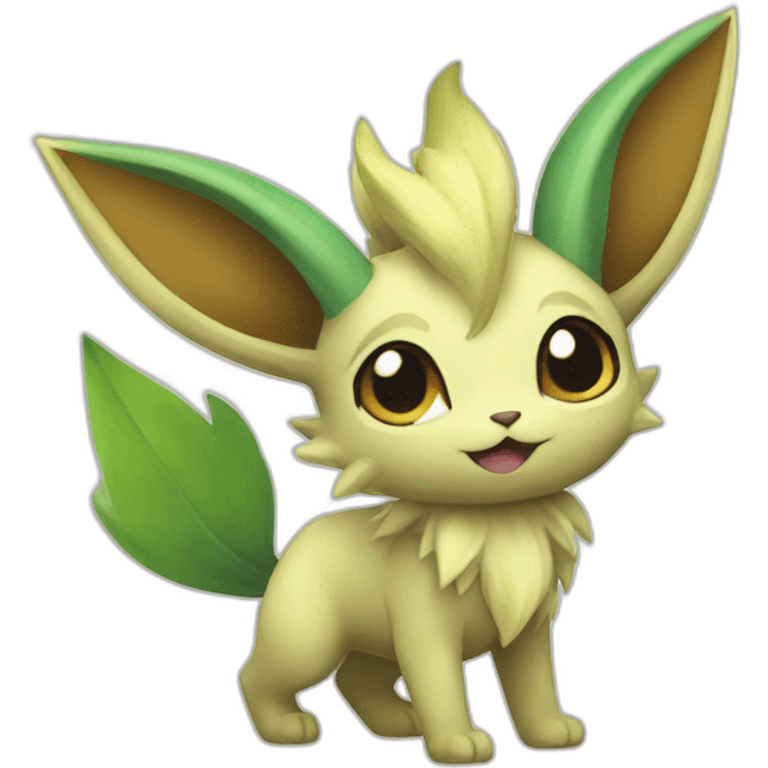 Leafeon Pokemon emoji