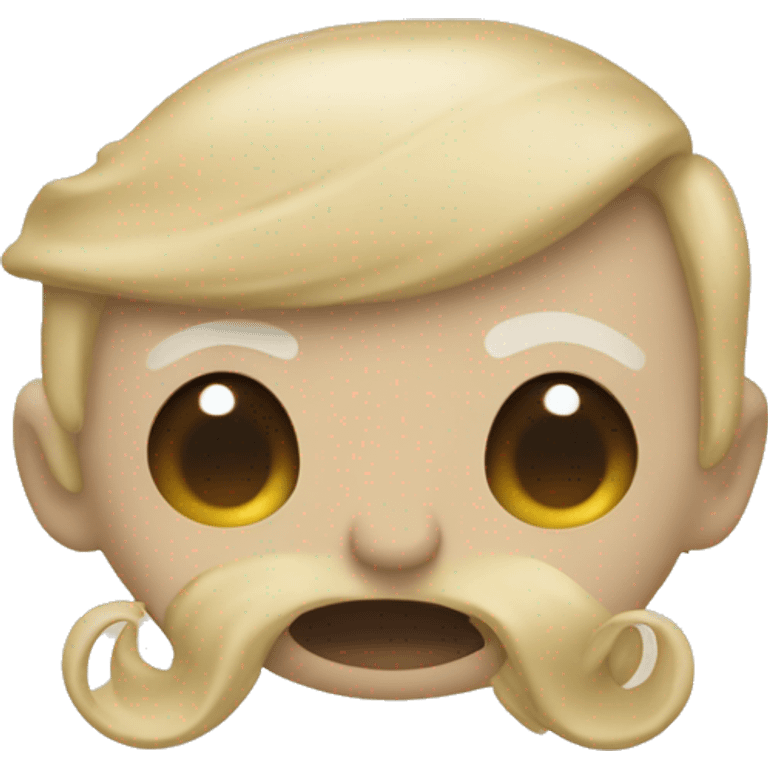 Schleife beige  emoji