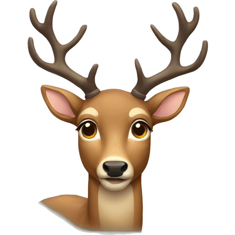 Deer emoji