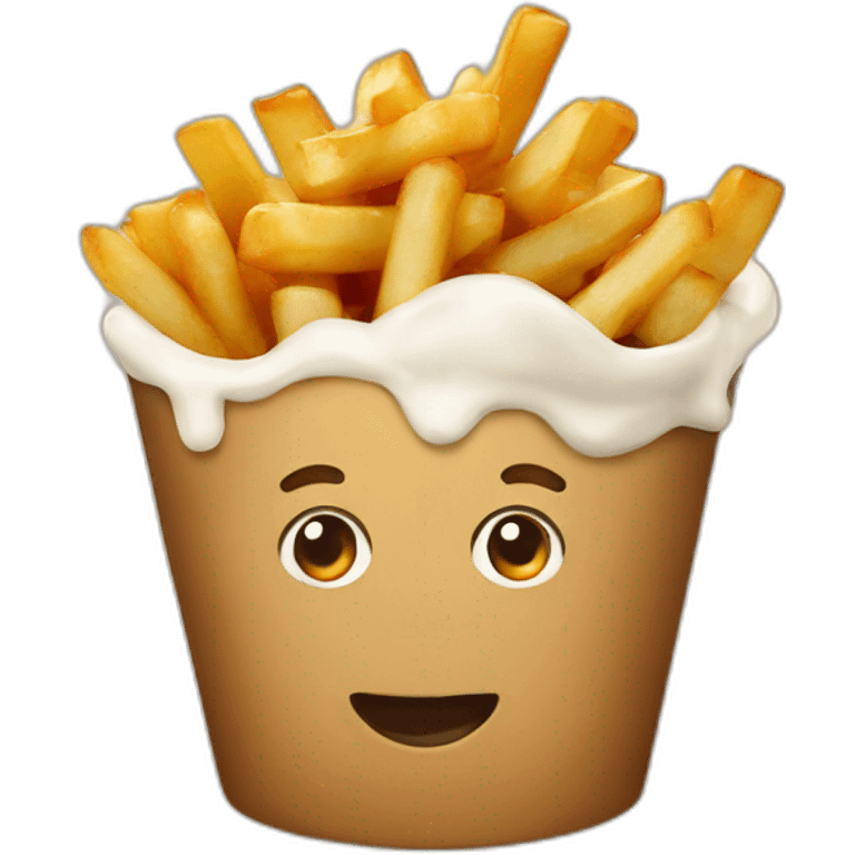 Poutine emoji