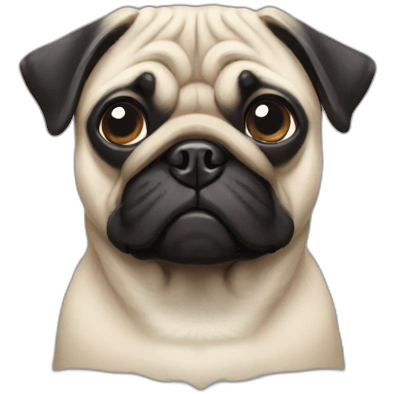 À Pug  emoji