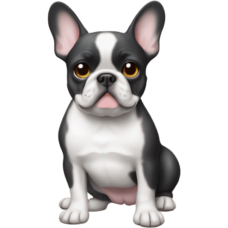 Tab French bulldog  emoji