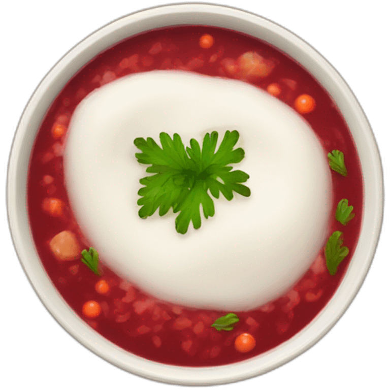 Borsch emoji