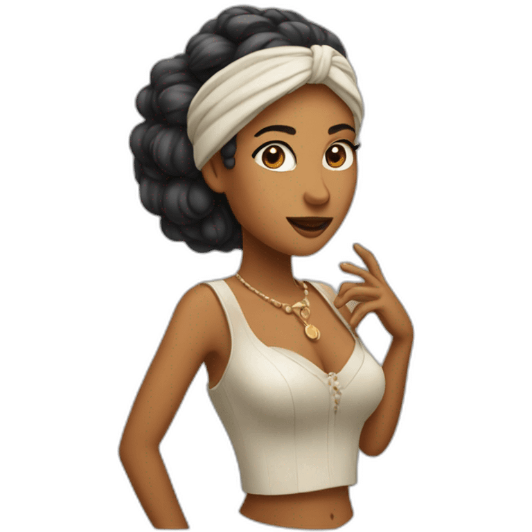 Wejdene chanteuse emoji