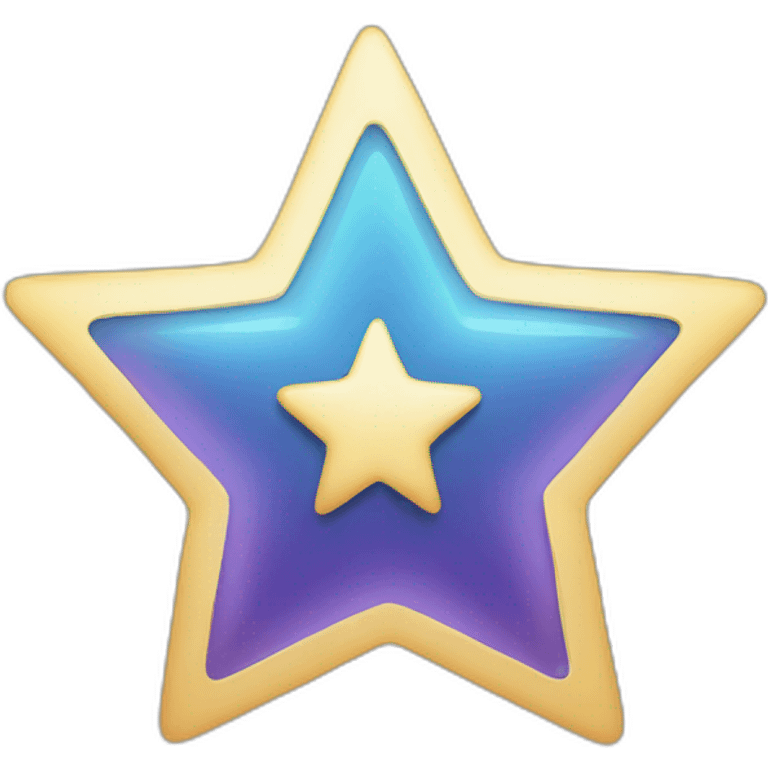 Graphic star emoji