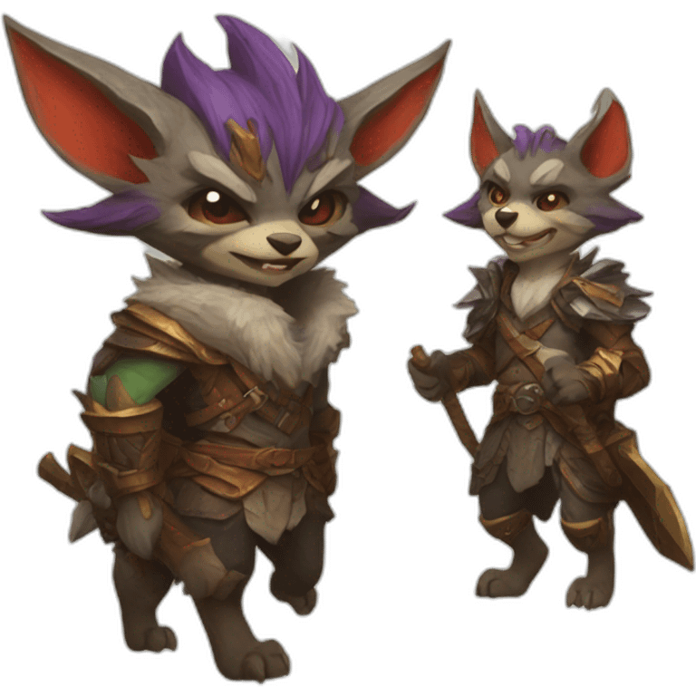 Kled and skarl emoji