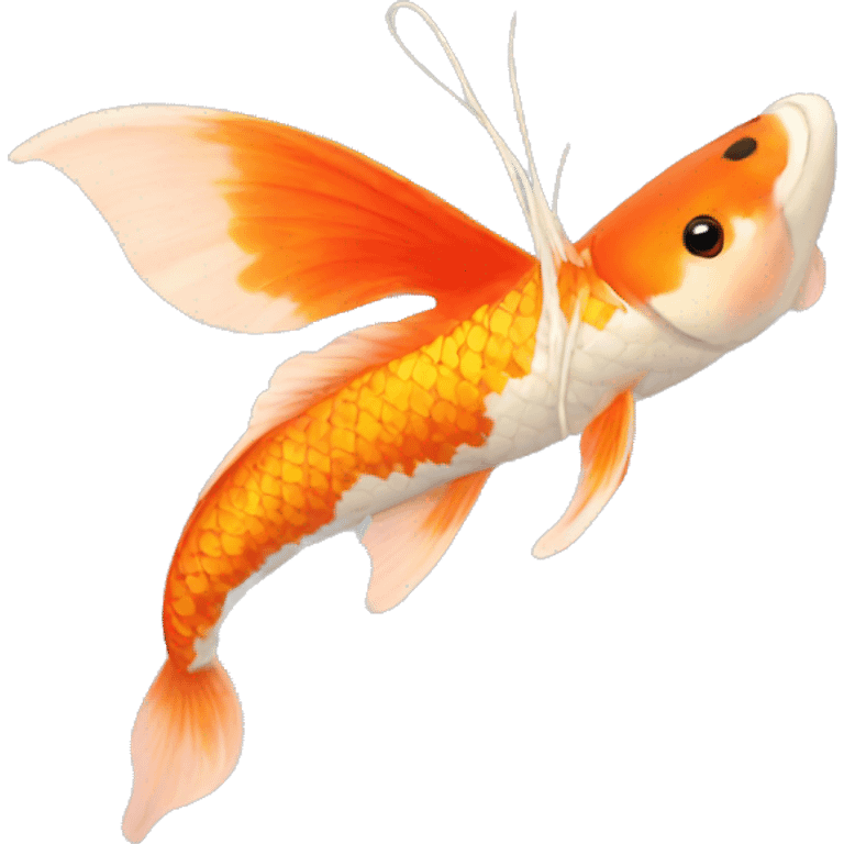 Koi butterfly emoji