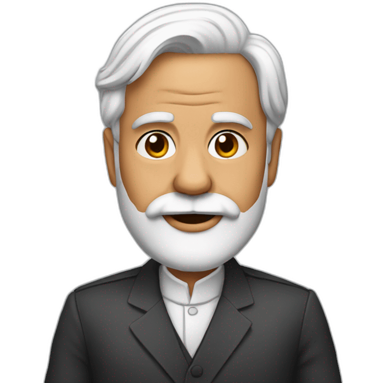 modi-with-hair emoji