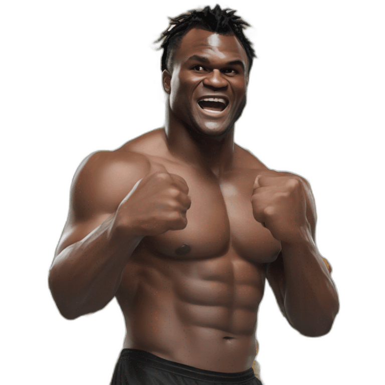 Francis NGannou emoji