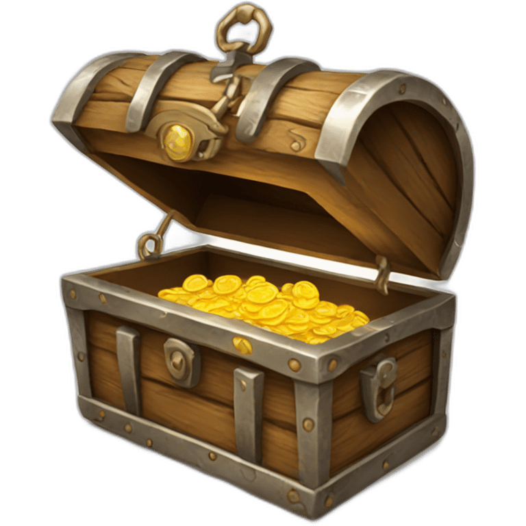 treasure open emoji