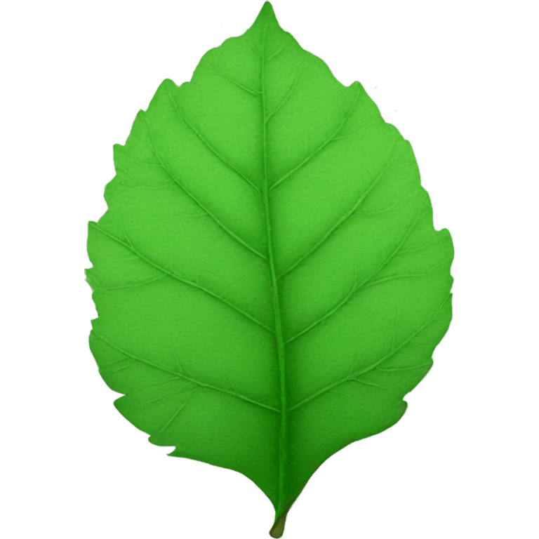 Leaf emoji