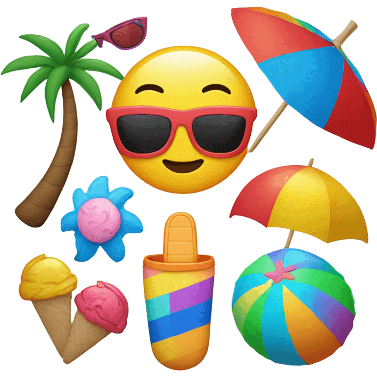 Summer emojis emoji