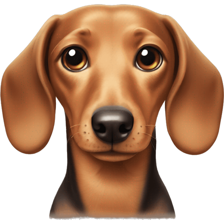 dog dachshund emoji