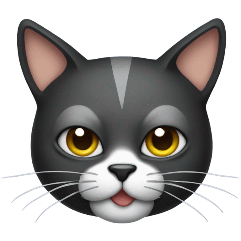 Cat wearing a mask emoji