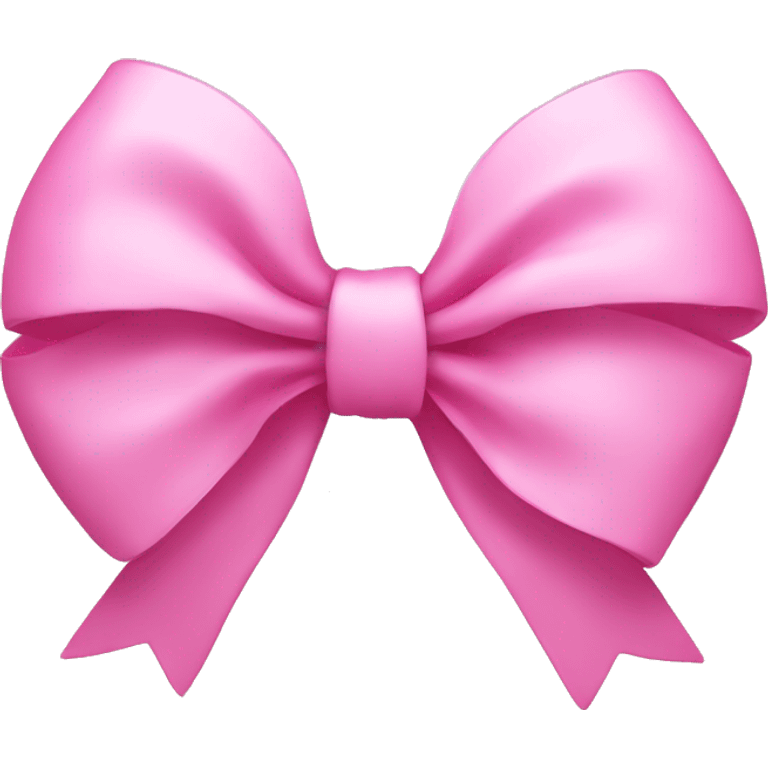 pink bow with white middle emoji