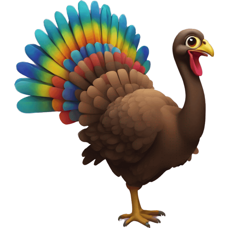 Disco turkey emoji