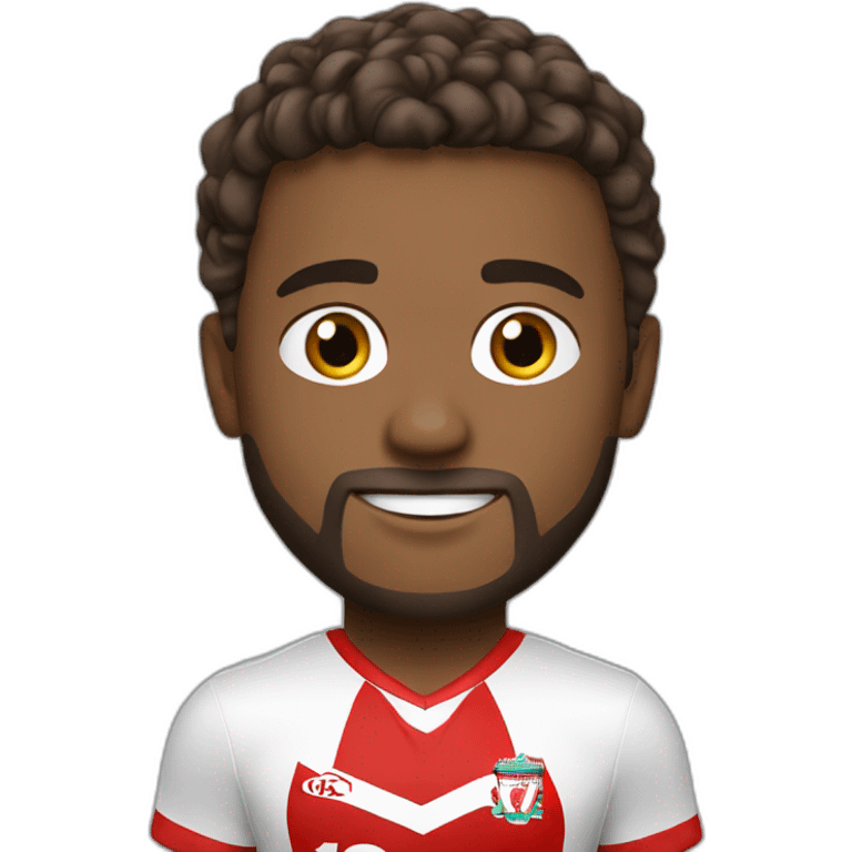 Liverpool footballplayer man emoji